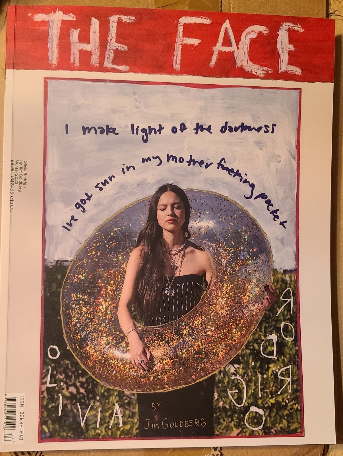 The Face Magazine Issue 17 Winter 2023 - Olivia Rodrigo