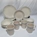 Vintage Corelle Country Violets dishes plates bowls mugs 24 PIECE SET