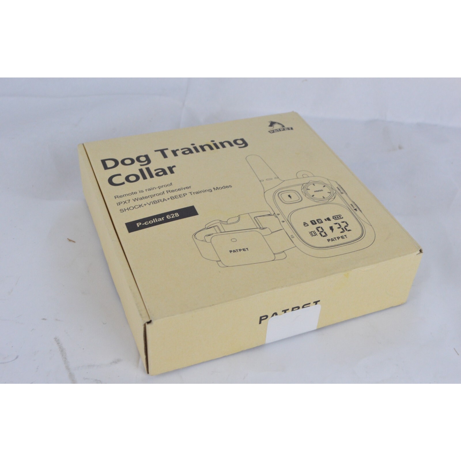 PATPET Dog Pet Training Collar P-Collar 628 Remote Vibration