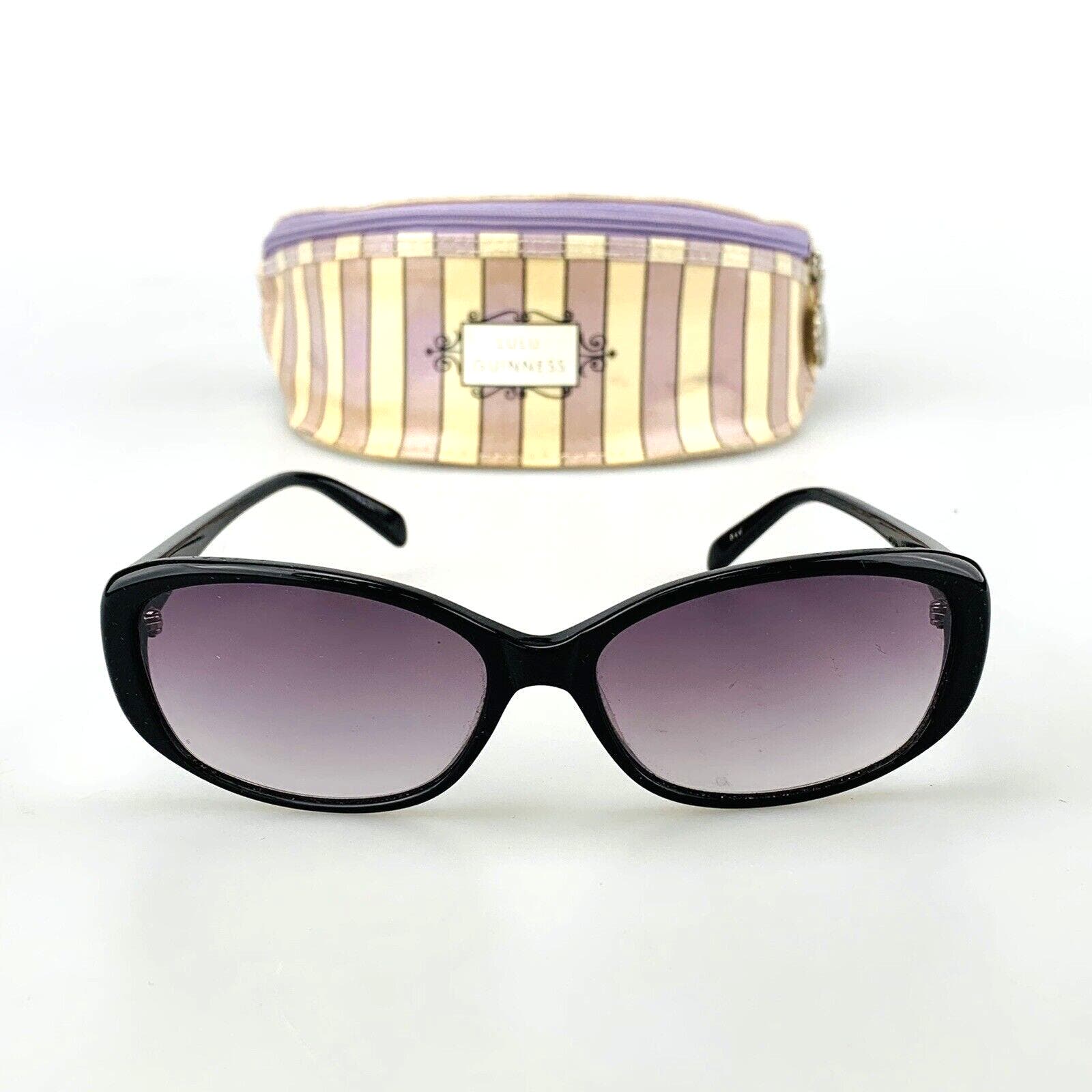 Lulu Guinness Sunglasses mod. Bettie L505 Black Oval + Case