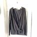 Lauren Ralph Lauren Black Wrap v neck Hoodie top pullover women size XL