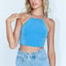 Janaya Blue Halter top