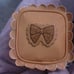 Stoney Clover Scalloped Honey Mini Pouch NWT