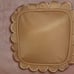 Stoney Clover Scalloped Honey Mini Pouch NWT