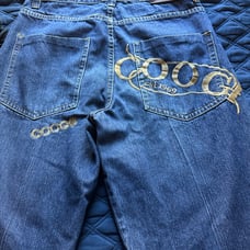 Vintage coogi pants with sick embroidery