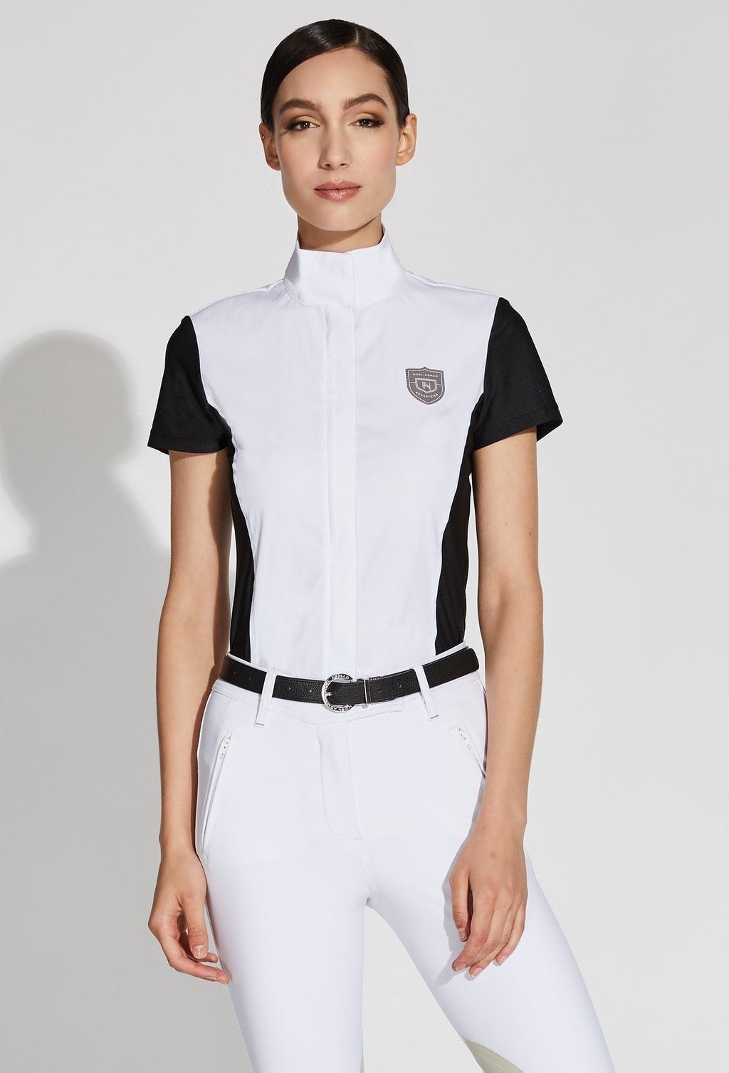 Noel Asmar JENNIFER SHORT SLEEVE SHOW SHIRT Women’s Equestrian Riding Sz XXS