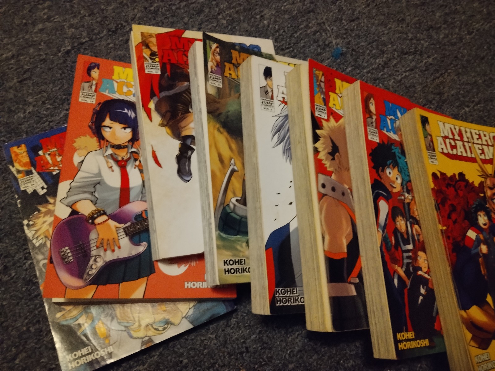 My Hero Academia volumes