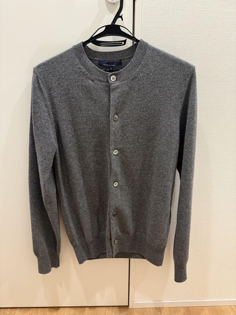 COMME des GARÇONS gray cardigan, size S