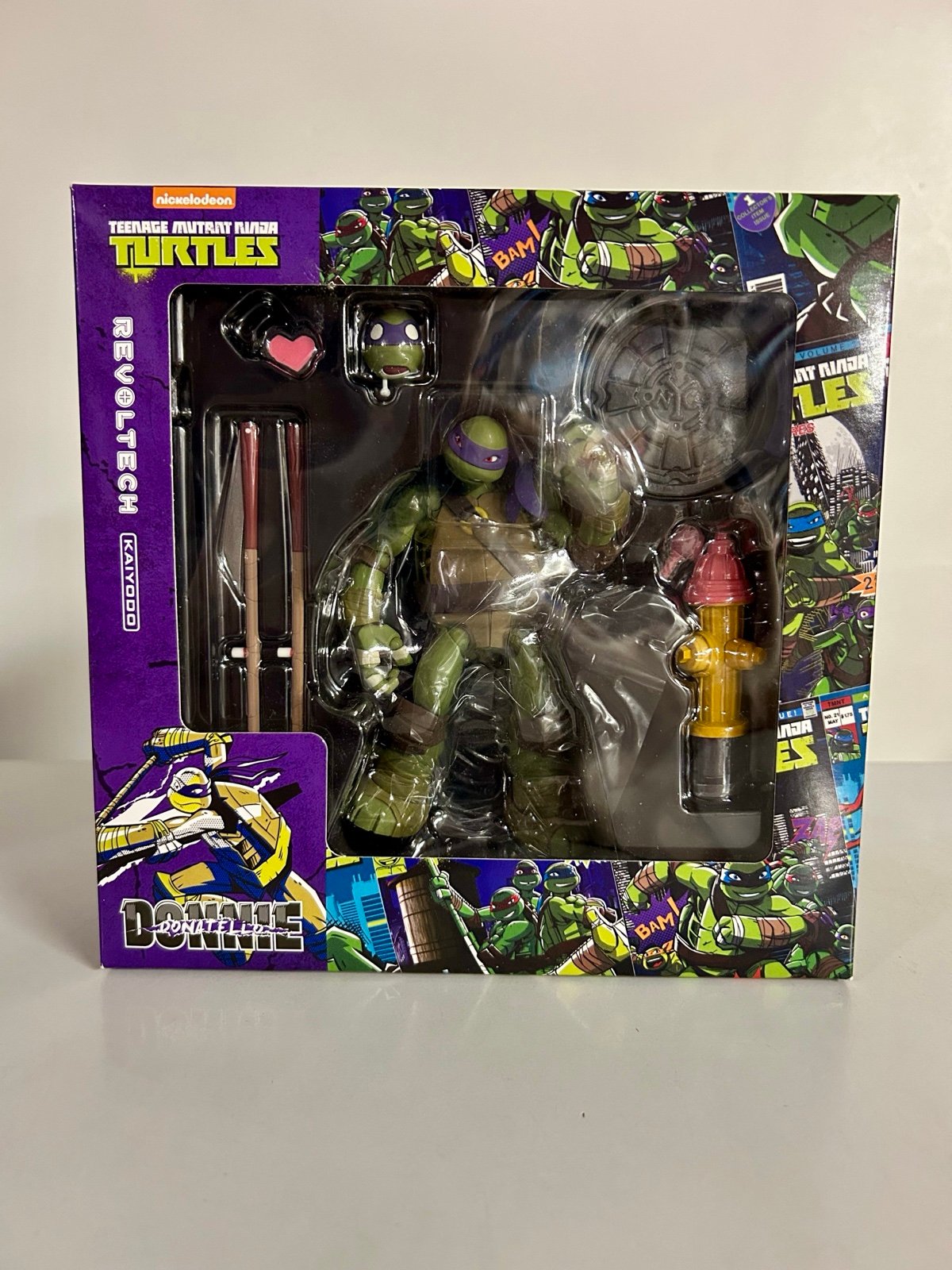 Kaiyodo Revoltech Donnie Donatello from Teenage Mutant Ninja Turtles TMNT