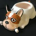 French Bulldog Ceramic Succulent/Flower Planter