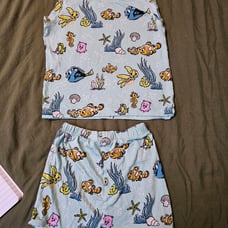 Little sleepies x Pinnacles Baby custom Nemo outfit 6-12