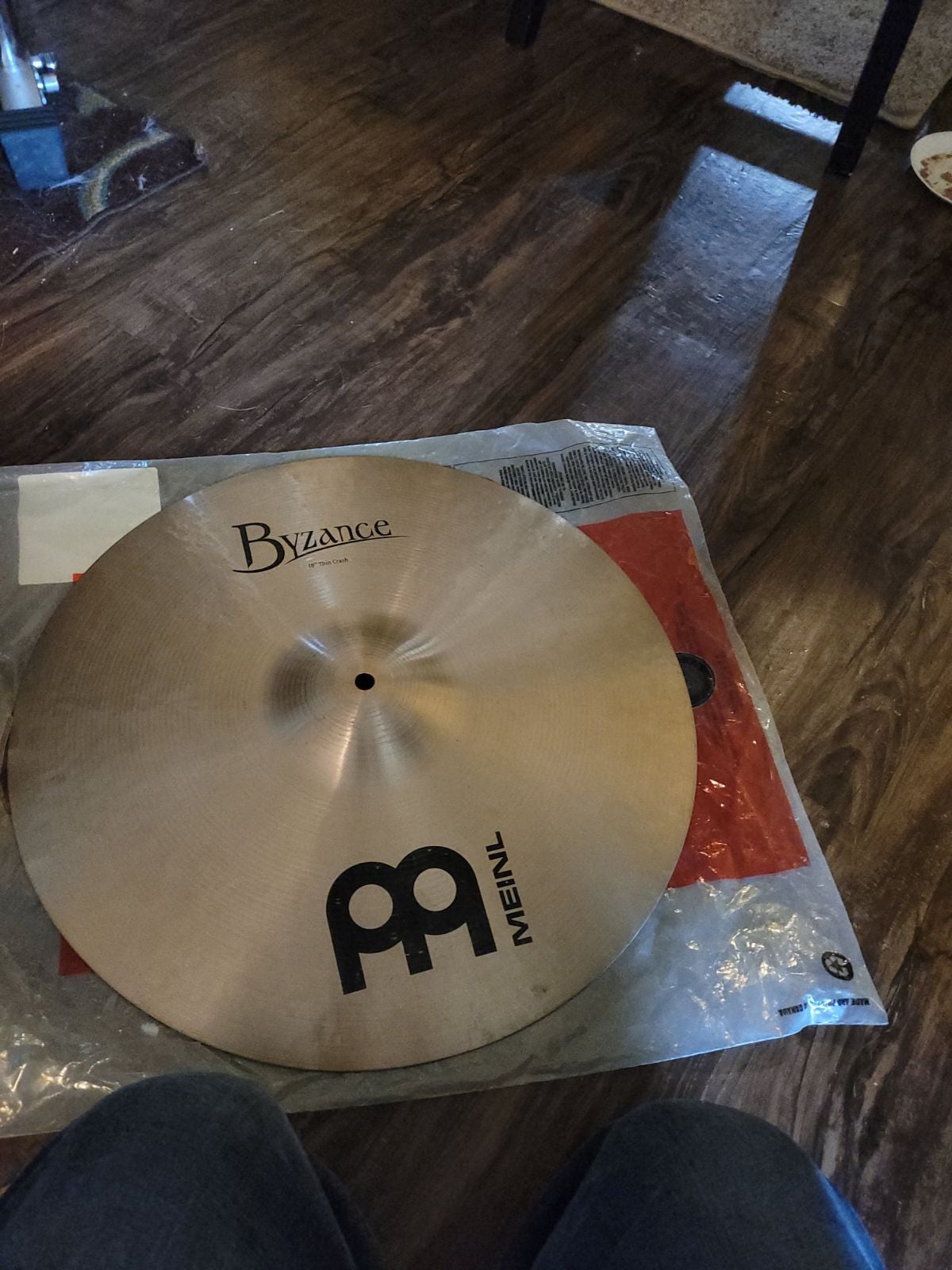 18 Meinl Byzance Traditional Thin Crash