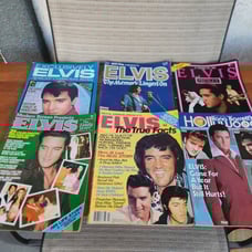 6 Magazines - Elvis