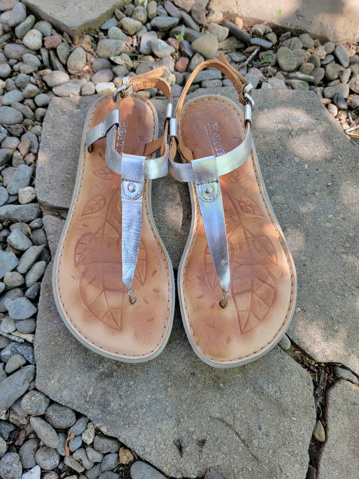 Born t strap sandal sale