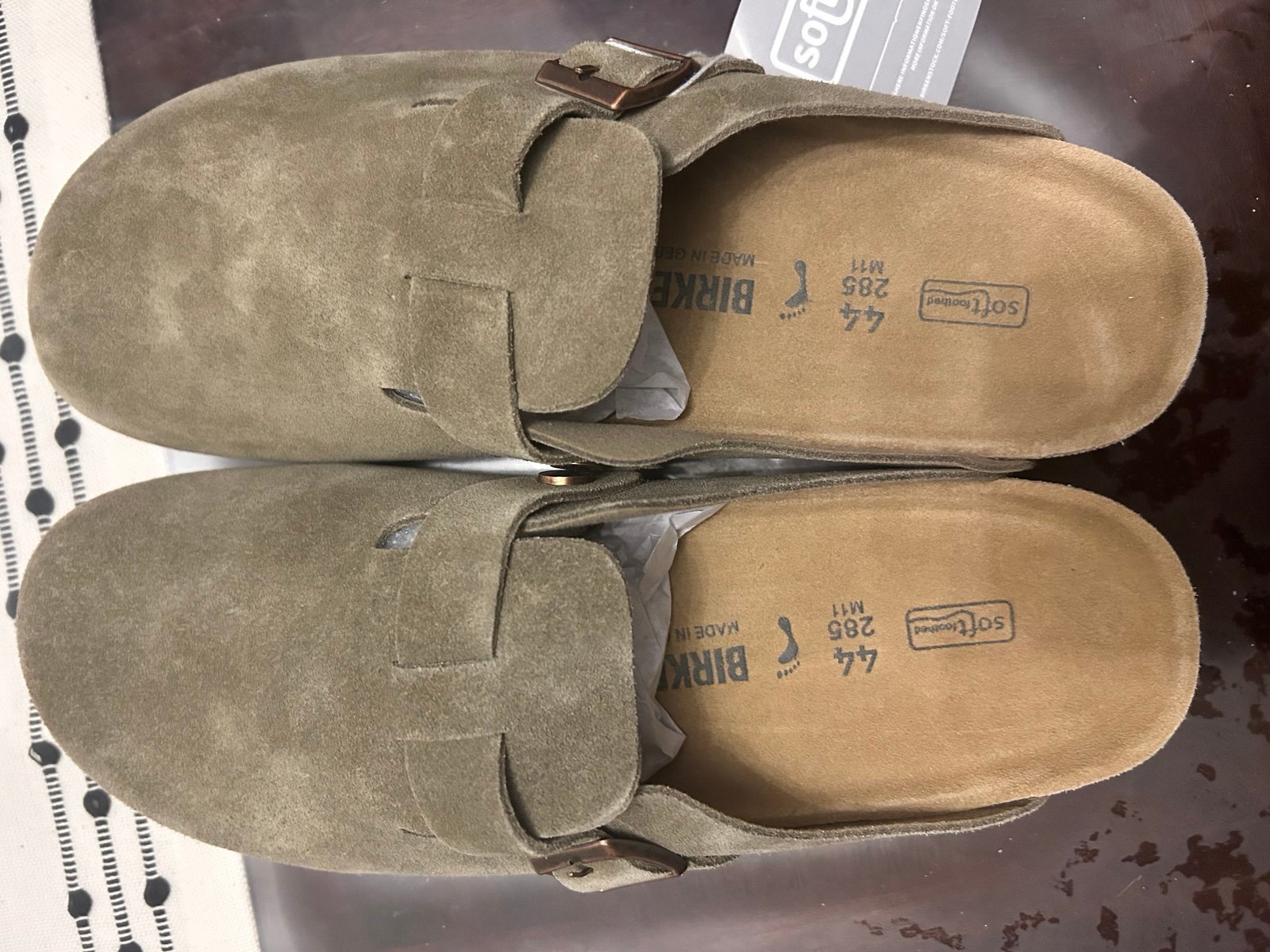 Birkenstock Boston clogs taupe Size 11MENS NARROW FIT brand new with tags,no box