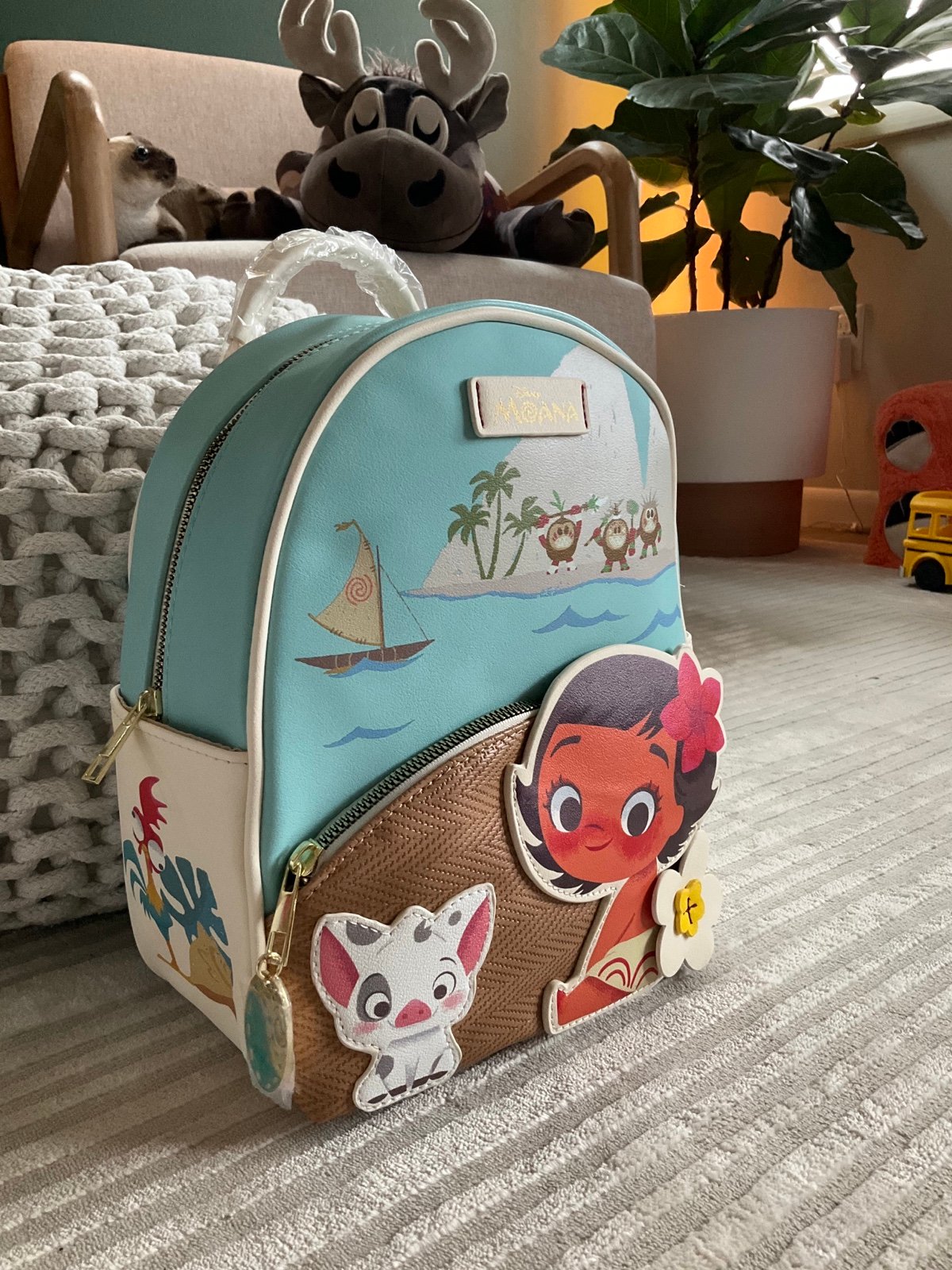 Disney Moana Baby Moana & Animal Friends Mini Backpack