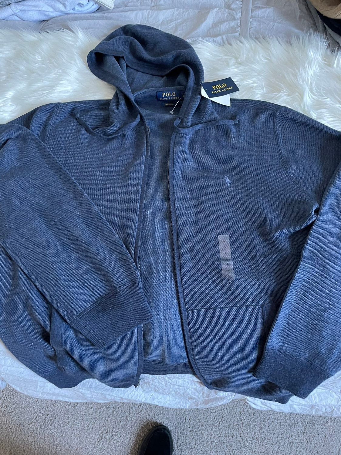 Ralph lauren mens Zip-up hoodie sweater
