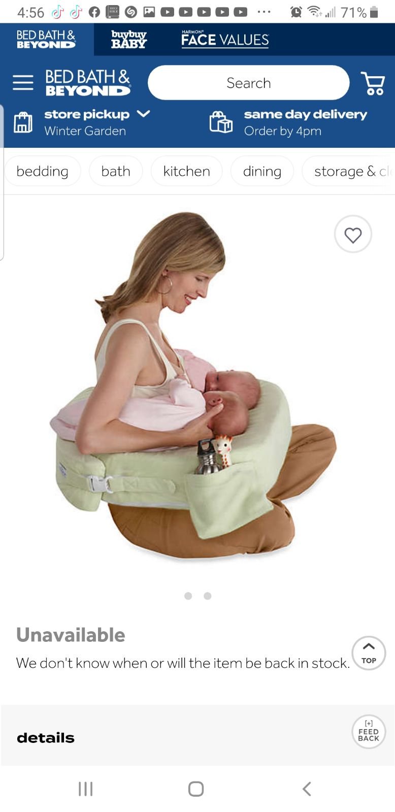 My Breast Friend TWIN PLUS NURSING PILLOW Fuzzy Breastfeeding Pillow
