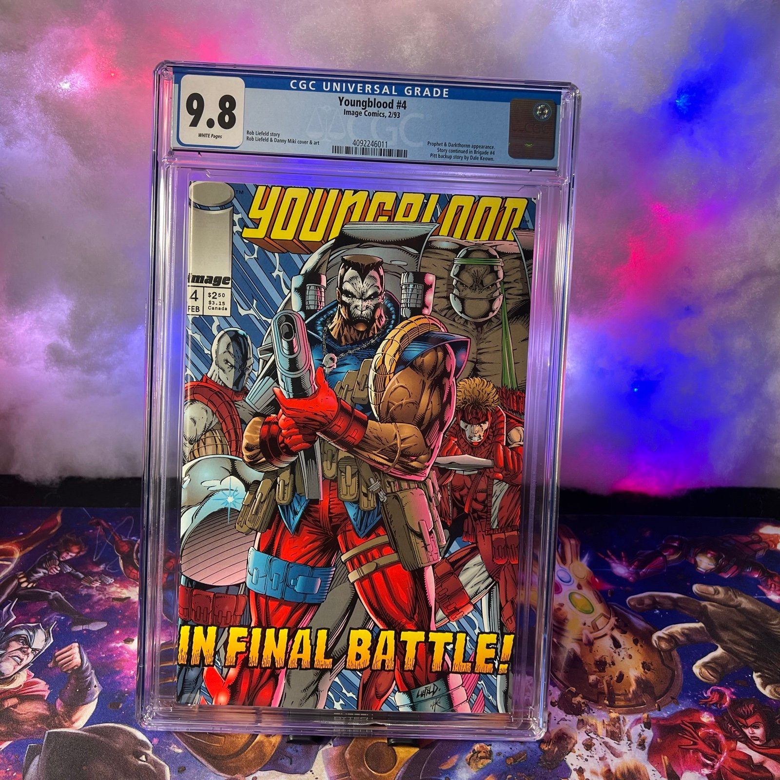 Youngblood # 4 CGC 9.8 Image Comics 2/93