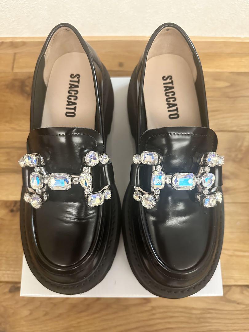Staccato jeweled loafers