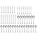 48 Pcs Silverware Set for 8 Stainless Steel Flatware Cutlery Utensil Kitchen New