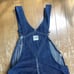 70s LEE VAT DYED Batik Dye Overalls Made in USA Size 34