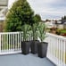 NEW 3 Tall Planters with Drainage Hole