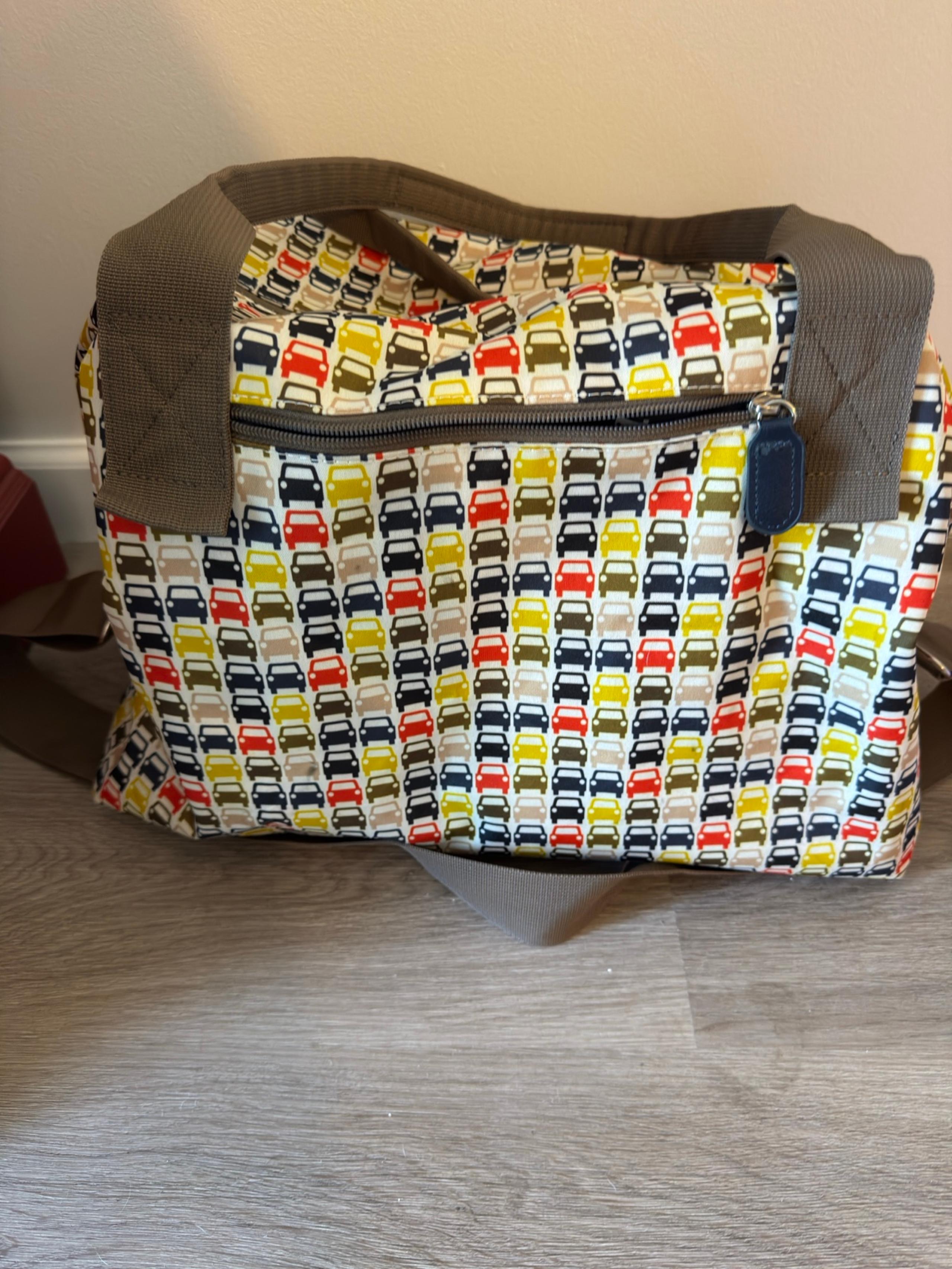 Orla Kiely for target duffle/travel tote bag