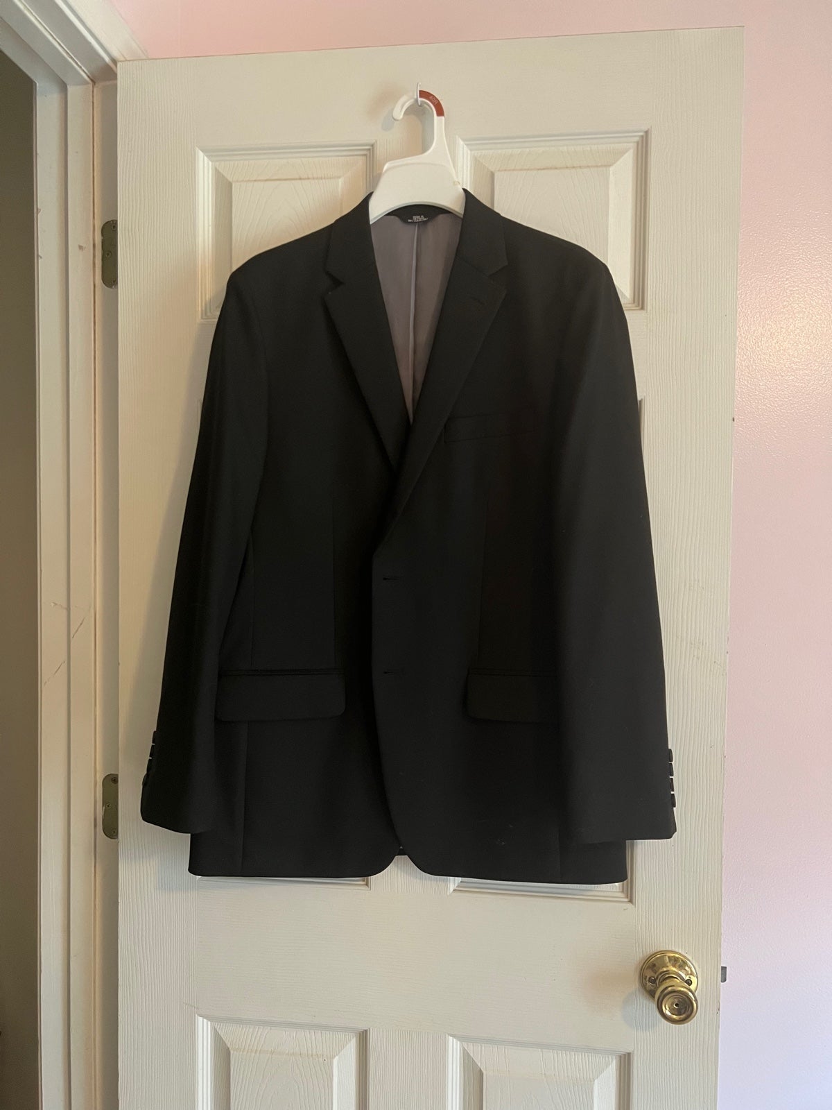 Mens Haggar Black Suit Jacket