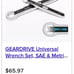 Geardrive 2-piece total wrench set