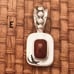Silpada Sterling Red Stone Necklace