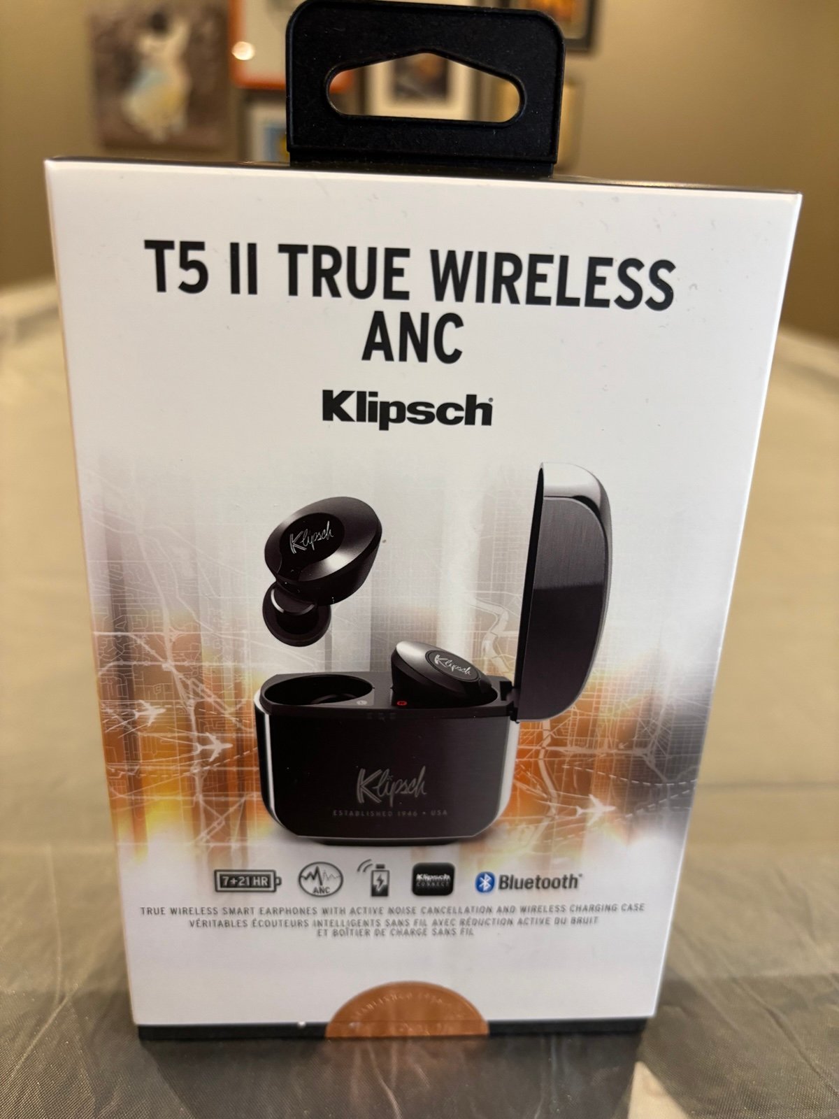 Klipsch T5 II True Wireless ANC Earphones