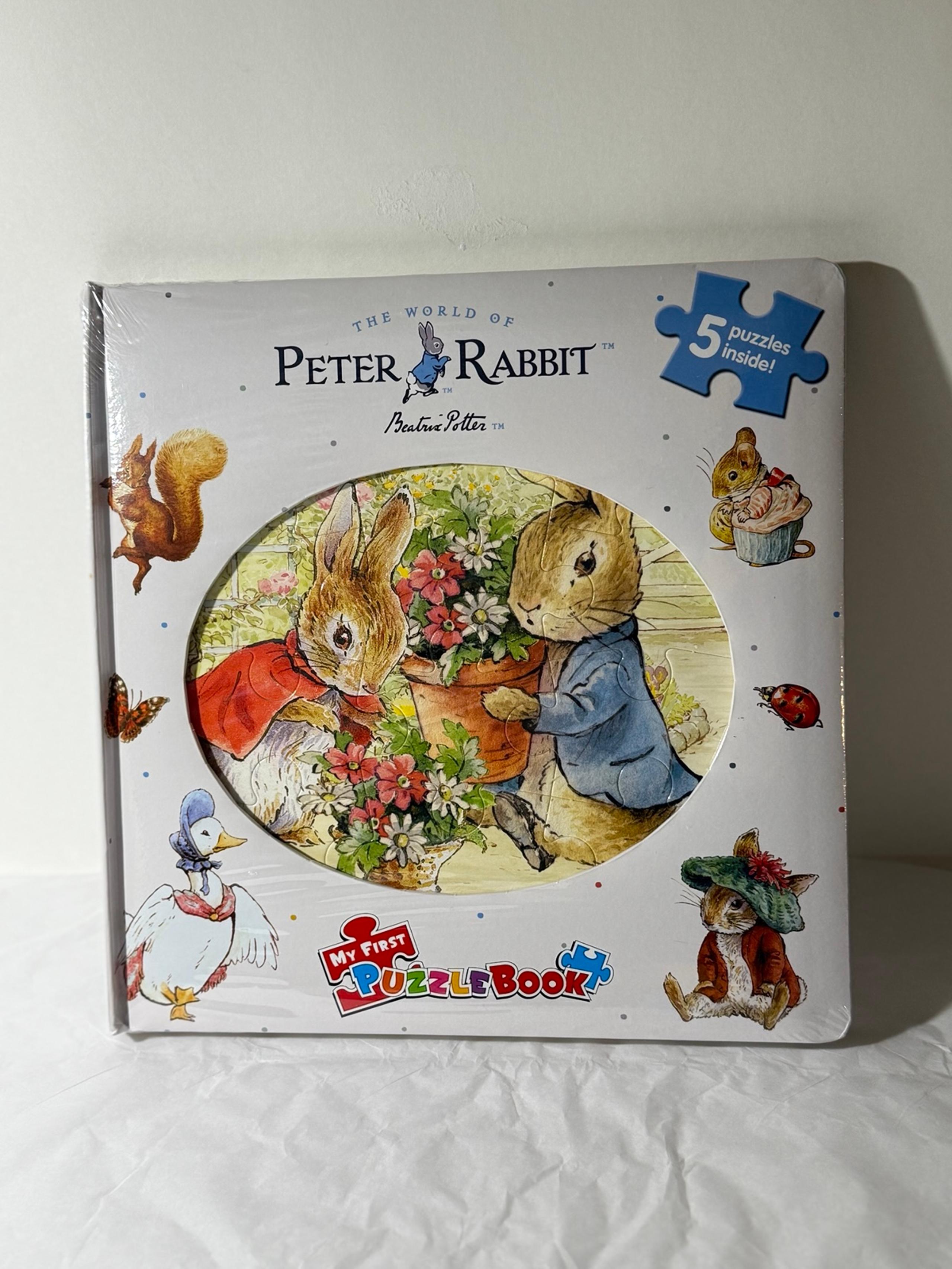 Peter Rabbit Puzzle Book New!