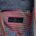 EREDI PISANO Linen Cotton Stripes Long Sleeves Button Up Dress Summer Shirt