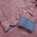 EREDI PISANO Linen Cotton Stripes Long Sleeves Button Up Dress Summer Shirt