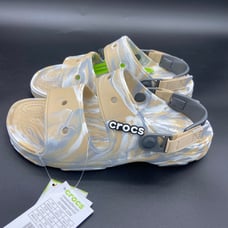 Crocs ALL-TERRAIN MARBLED CLOG Chai / Multi Unisex M8W10