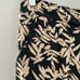 RACHEL ZOE Tropical Leaf Print Linen Blend Wide Leg Cropped Pants Large