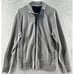 Banana Republic Jacket Mens Medium Grey Long Sleeve Full Zip Front Pockets