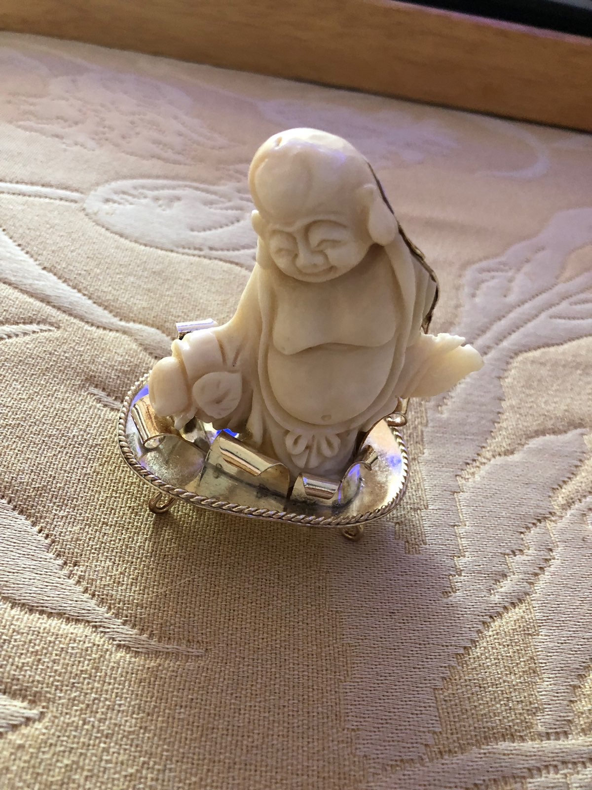 Coral Buddha Large