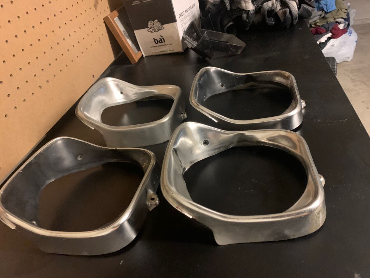 1968 1969 chevelle el camino bezel headl