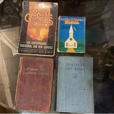 Old Hymnal Lot Country Western All Time Favorite Master Chorus Spiritual Life