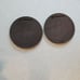 Rare! 2 Vintage Starbucks Coasters