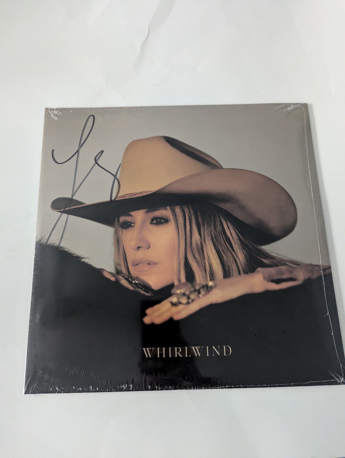 AUTOGRAPHED LAINEY WILSON Whirlwind Split Color Vinyl LP
