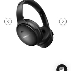 Bose - QuietComfort 35 II Wireless Noise Cancelling Over-the-Ear Headphones - Bl