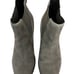 Women's Easy Spirit Grey Suede Slip-on Ankle Boot Size 7.5 M Comfort Bootie
