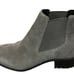 Women's Easy Spirit Grey Suede Slip-on Ankle Boot Size 7.5 M Comfort Bootie