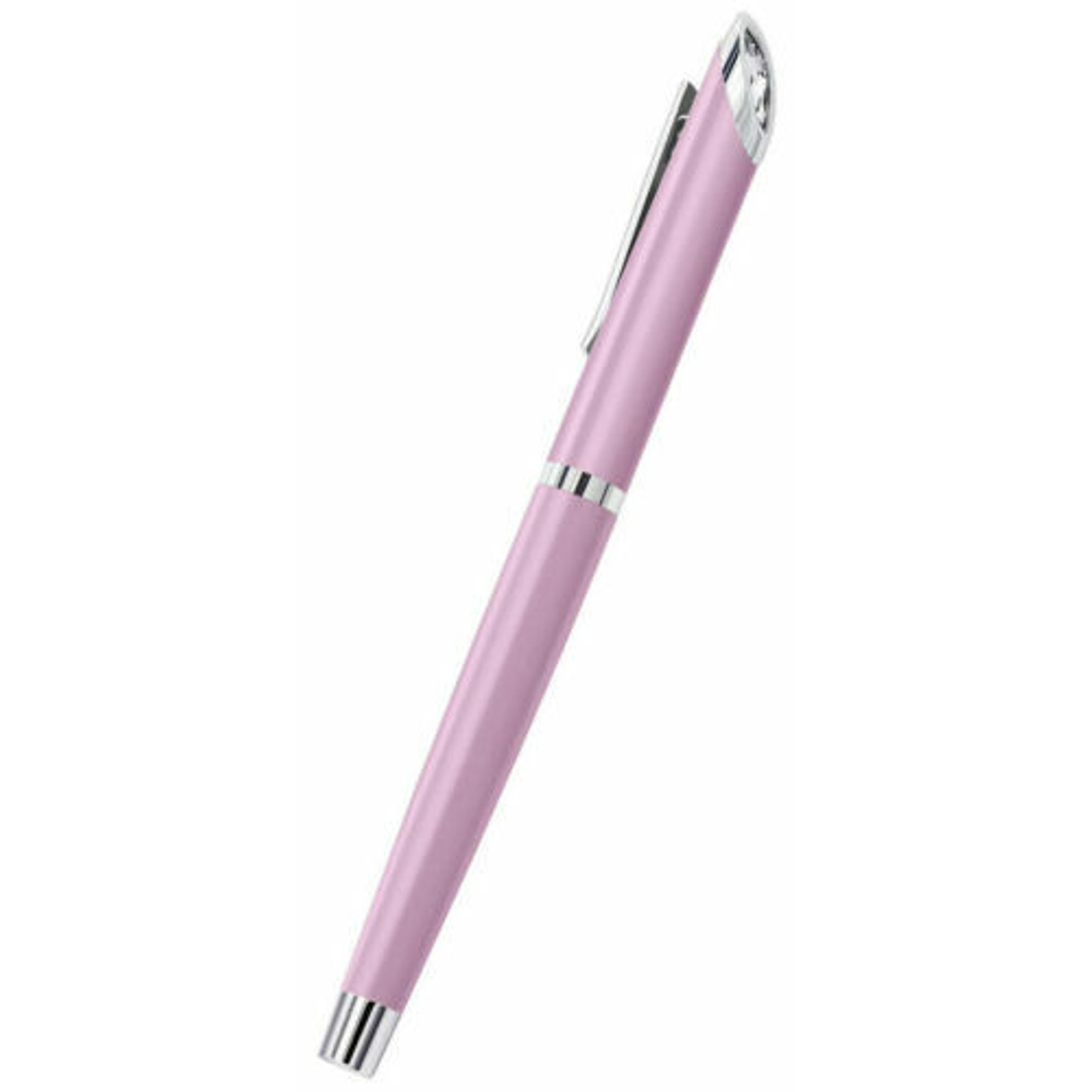 Swarovski Crystal Starlight Light Lilac Rollerball Ink Pen Retired Stamped