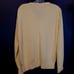Vintage Pullover Sweater Robert Bruce V Neck Golf Medium Yellow