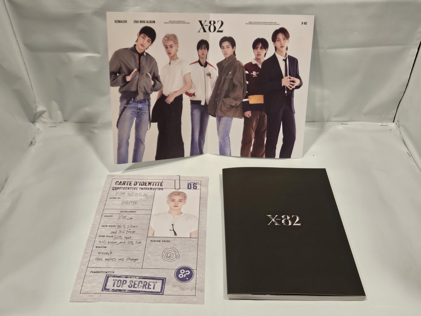 82Major All Member Signed X-82 X - 82 Album CD Autographed