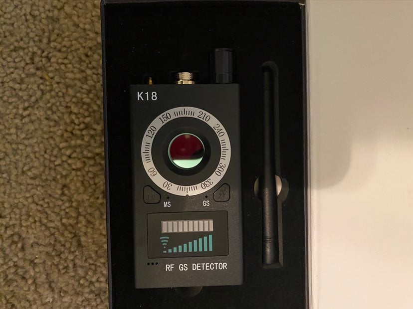 Anti Spy Detector, RF Detector & Camera